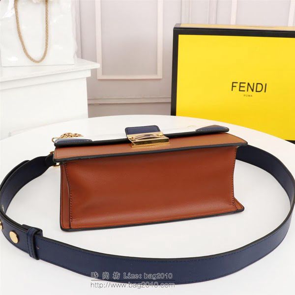 FENDI女包 升級版FENDI 2019最新早春走秀系列 KANI手袋 F0175 芬迪女斜挎包  fdz2028